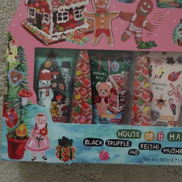 Heathcote & Ivory Nathalie Lete House of 8 Hand Creams Black Truffle Extract - Picture 3 of 9